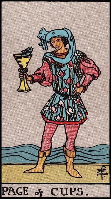Page of Cups