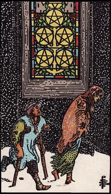 Five of Pentacles