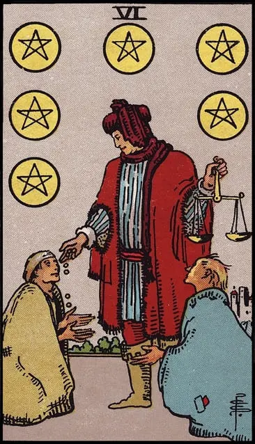 Six of Pentacles