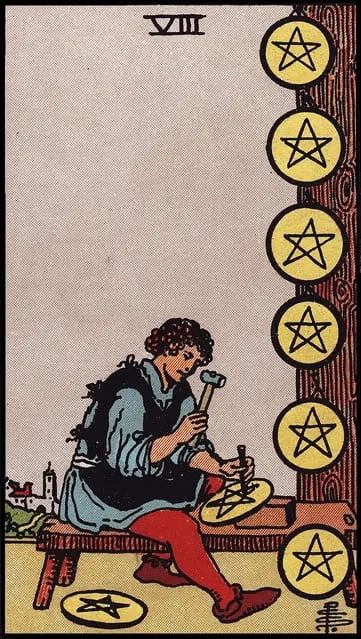 Eight of Pentacles