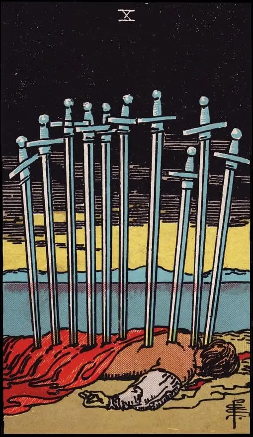 Ten of Swords