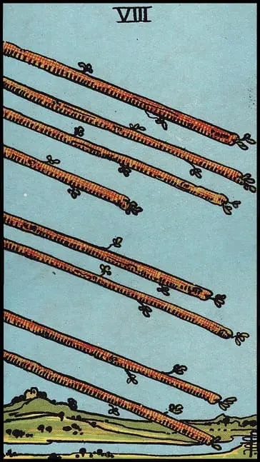 Eight of Wands